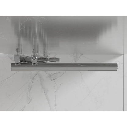 Badeværelsesradiator Mexen Jukon 988 x 500 mm i krom