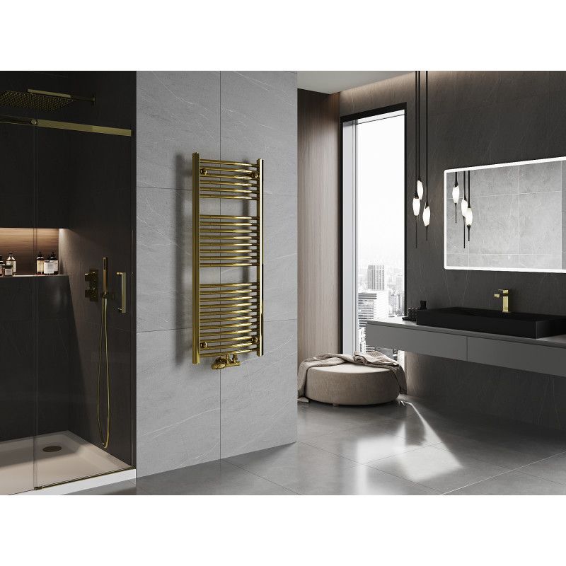 Mexen Ares badeværelsesradiator 1200x500 mm i guld
