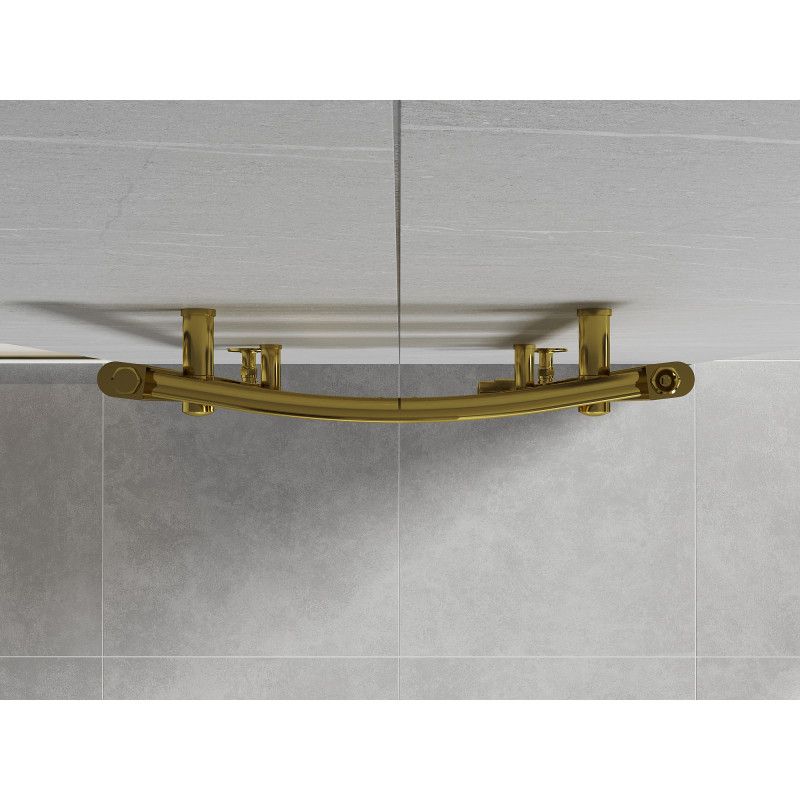 Mexen Ares badeværelsesradiator 1200x500 mm i guld