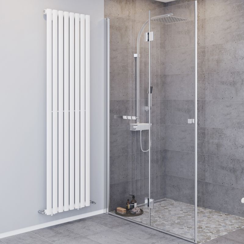 Dekorativ radiator Blyss Wickham 180 x 48 cm hvid