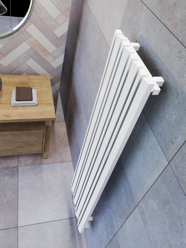 Dekorativ radiator Edit 160 x 43 cm hvid