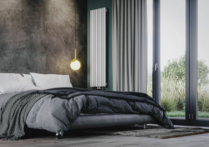Dekorativ radiator Edit 160 x 43 cm hvid
