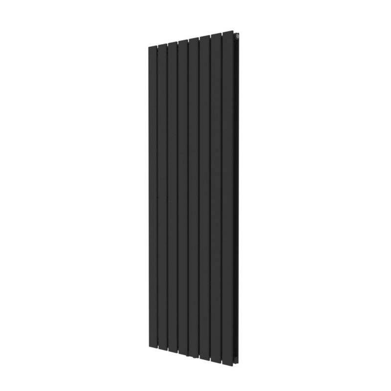 Dekorativ radiator Faringdon 180 x 60,8 cm mat-sort