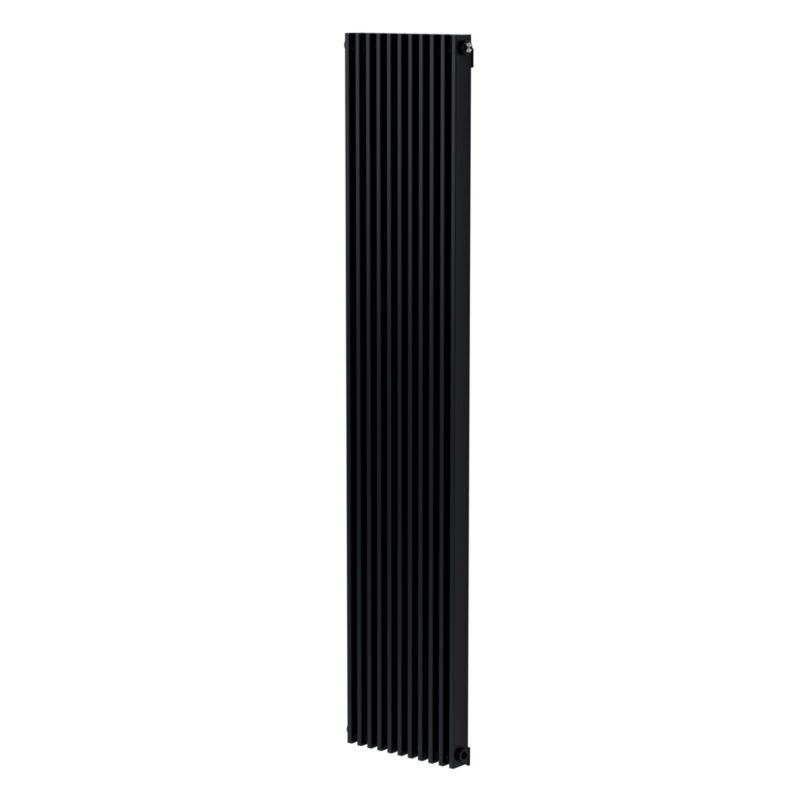 Dekorativ radiator GoodHome Kensal 180 x 36 cm i antracit