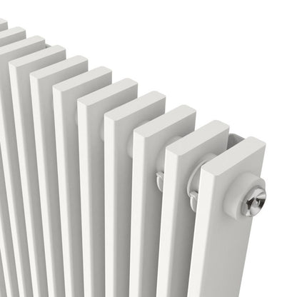 Dekorativ radiator GoodHome Kensal 180 x 36 cm hvid