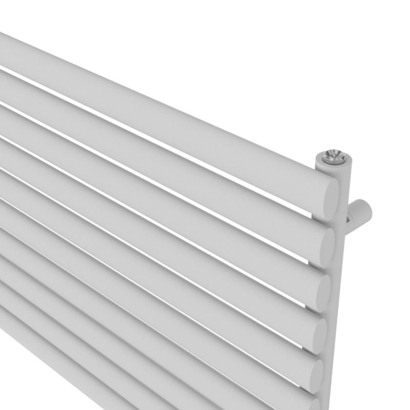 Dekorativ radiator GoodHome Wickham 60 x 100 cm hvid