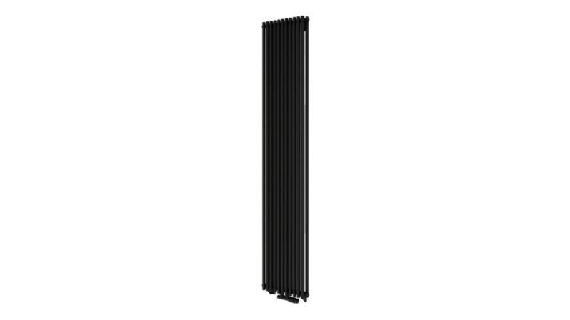 Dekorativ radiator Luxard Picco 180 x 40 cm mat-sort