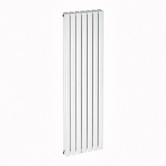 Luxrad Oval dobbeltradiator 170 x 41 cm hvid