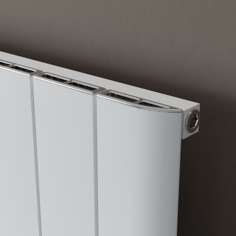 Designradiator Trigo 180x37,5 cm Hvid 768W