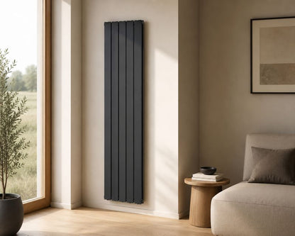 Designerradiator Dobbelt 165x44,5 cm Grafit 1196W