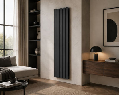 Designradiator Vertirad Dobbelt 165x44,5 cm Grafit 1196W