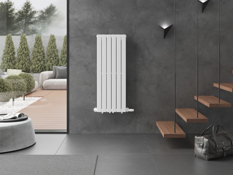 Dekorativ radiator Mexen Boston hvid W213-1200-452-00-20 1 stk.