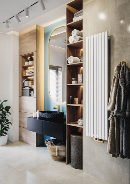 Dekorativ radiator Terma Nodi 160 x 39 cm hvid