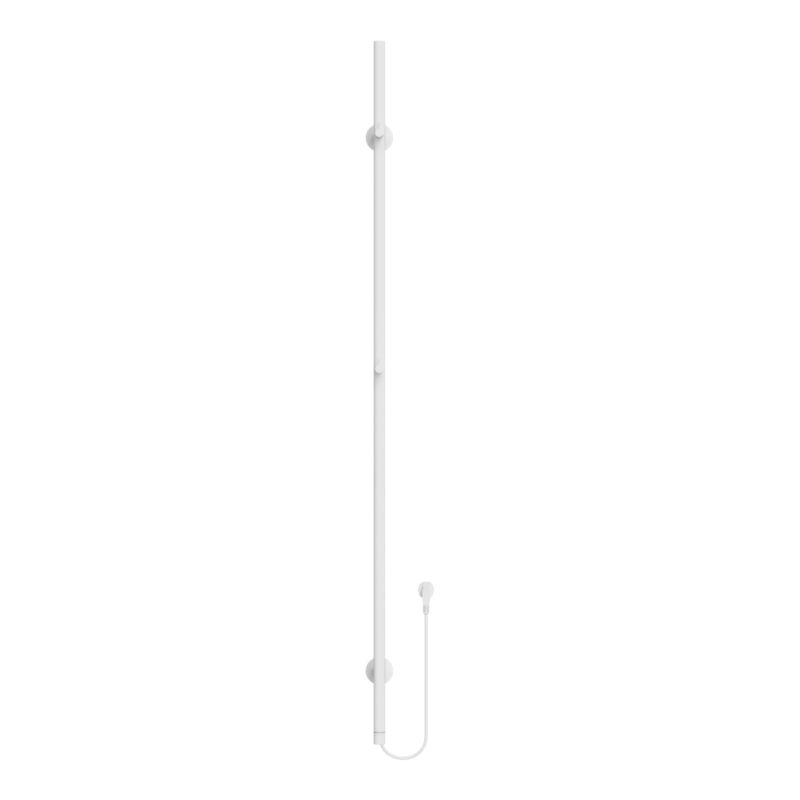 Elektrisk Håndklædetørrer 2,5x150 cm Hvid 60W