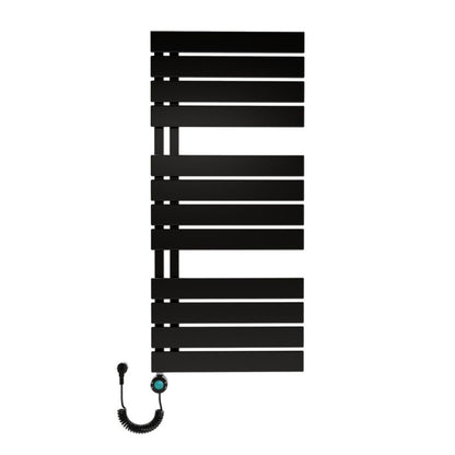 Elektrisk Håndklædetørrer Nobile 111x50 cm Sort Mat