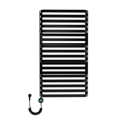 Elektrisk Håndklædetørrer Plus New 93,4x53 cm Mat Sort 600W