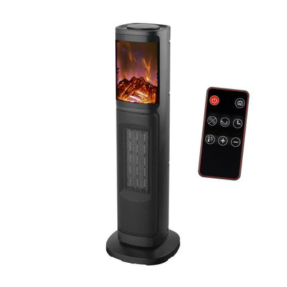 Varmeblæser Lizeo 2000 W med Flammeeffekt
