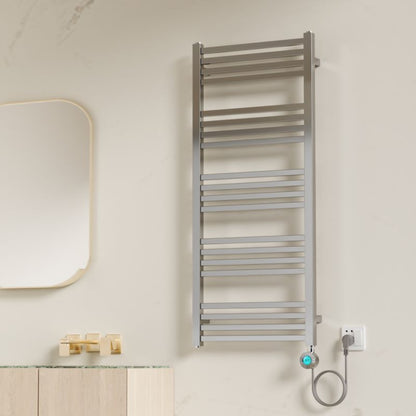 Elektrisk Håndklædetørrer Duala 45x105 cm 400W Krom