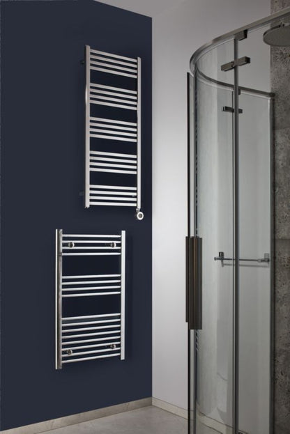 Elektrisk Håndklædetørrer Duala 45x105 cm 400W Krom