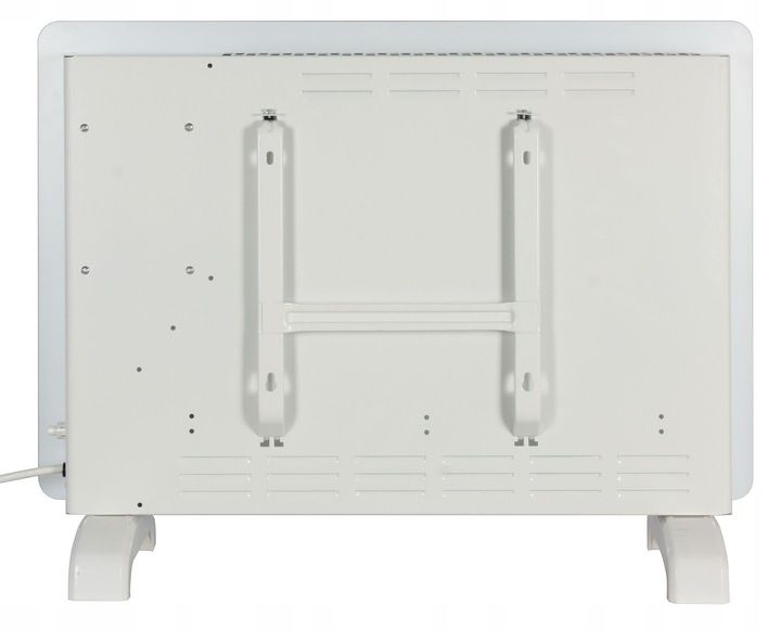 El-radiator Glas 1500W Hvid med Fjernbetjening