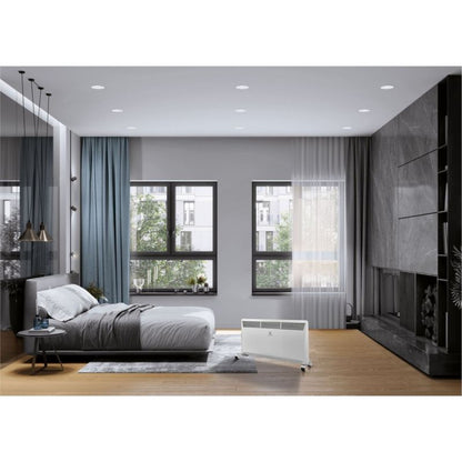 El-radiator 2000W 80x40,5 cm Hvid