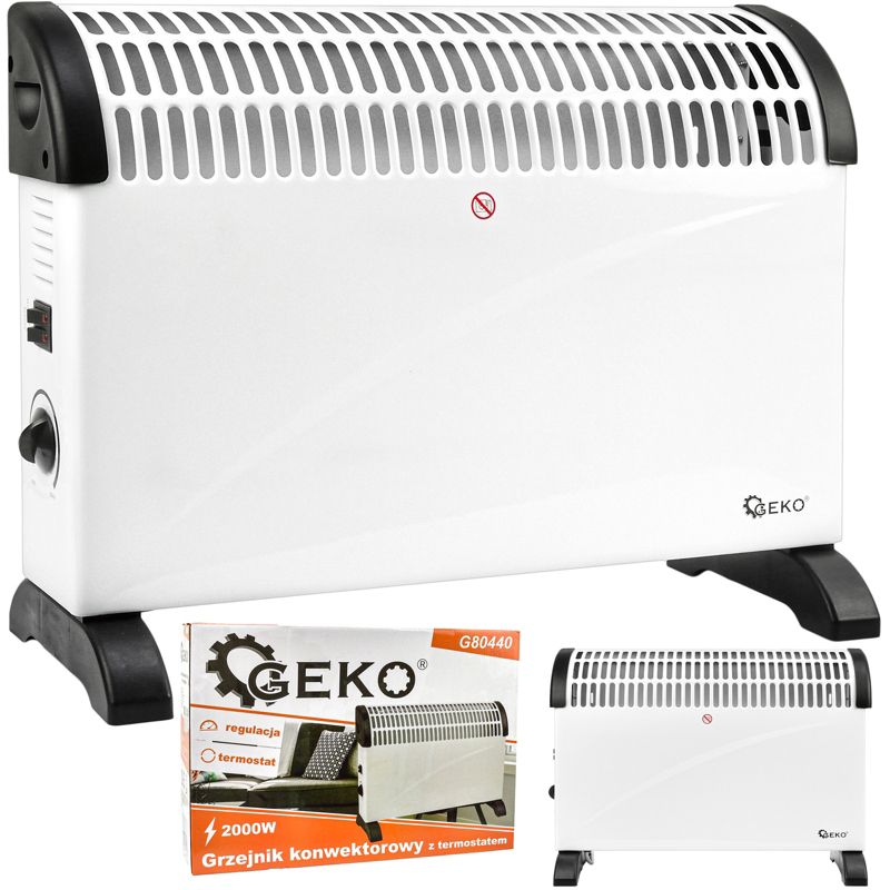Konvektor Radiator 2000W Hvid SMDL01A