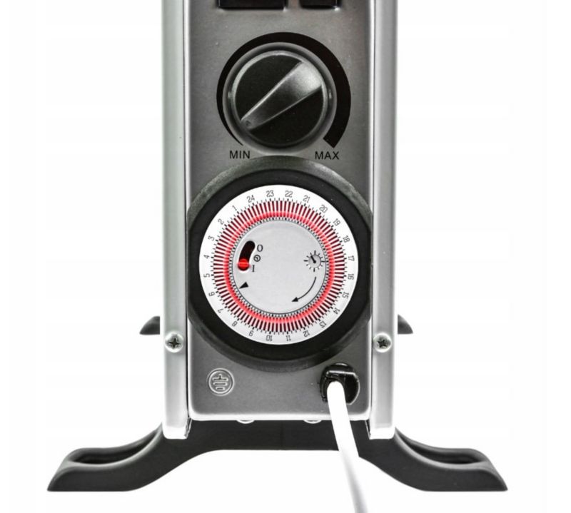 Konvektor Radiator 2000W med Termostat Hvid | DL06D