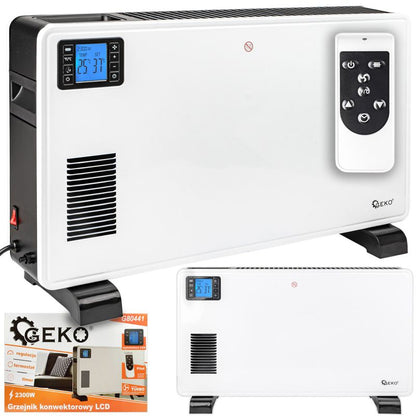 Konvektor Radiator 2300W LCD Termostat Hvid G80441