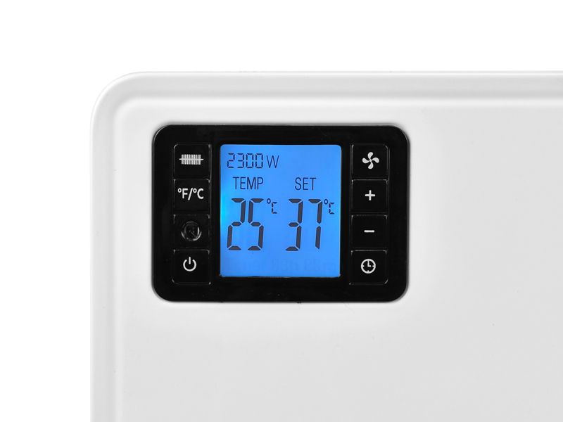 Konvektor Radiator 2300W LCD Termostat Hvid G80441