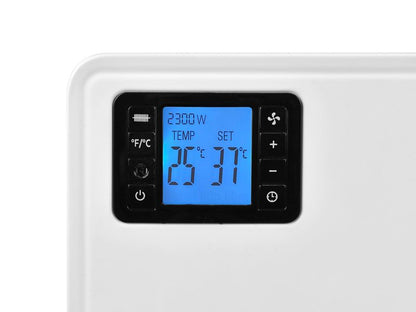 Konvektor Radiator 2300W LCD Termostat Hvid G80441