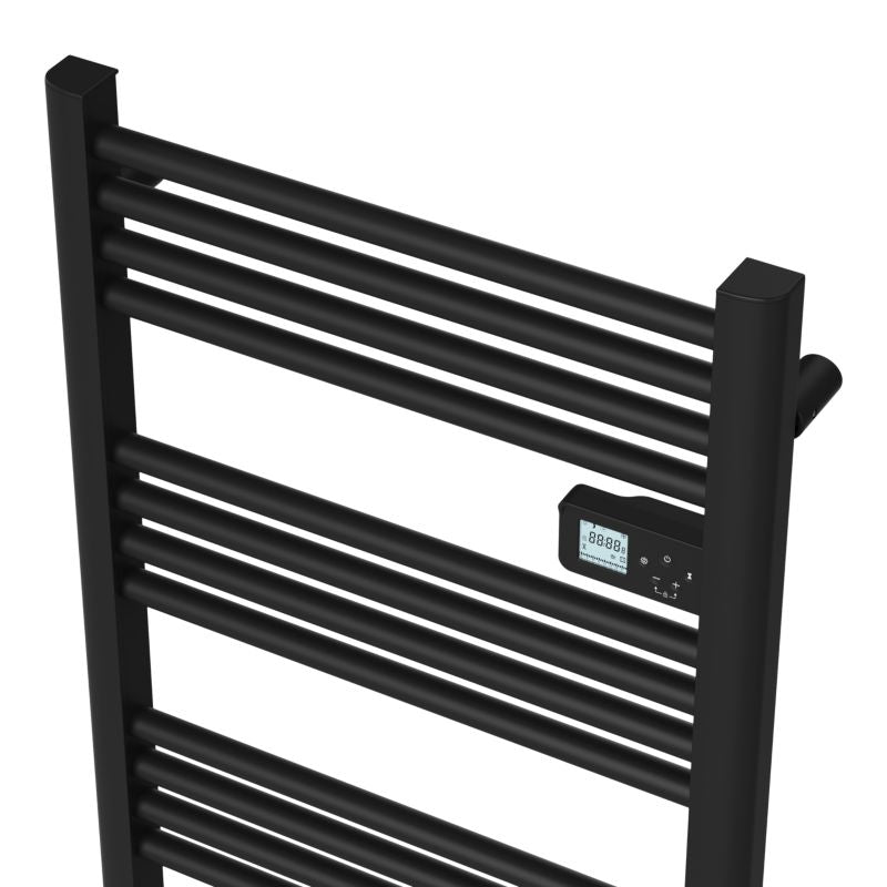 Elektrisk Håndklædetørrer Melton 96x54 cm 500W Sort