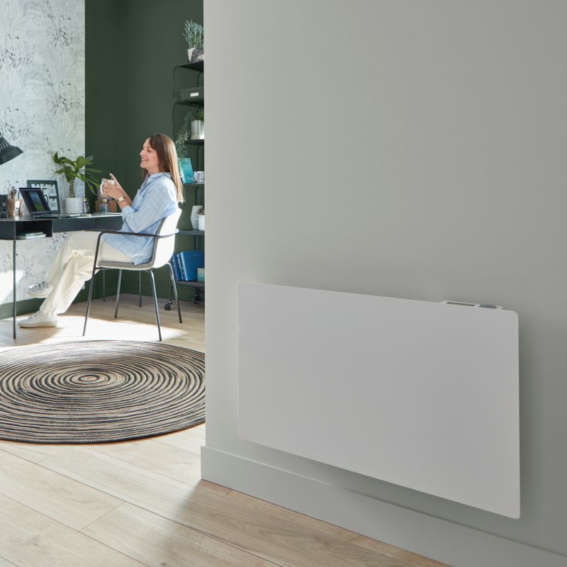 Elektrisk radiator GoodHome Saris 1500 W hvid