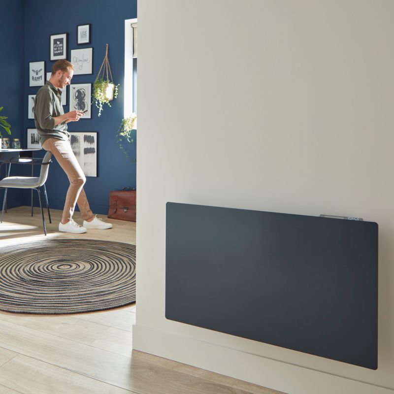 GoodHome Saris elektrisk radiator 2000 W i antracit