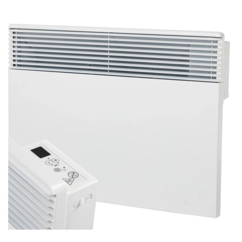 El-Radiator Konvektor 2000W 74x44 cm Hvid IP24