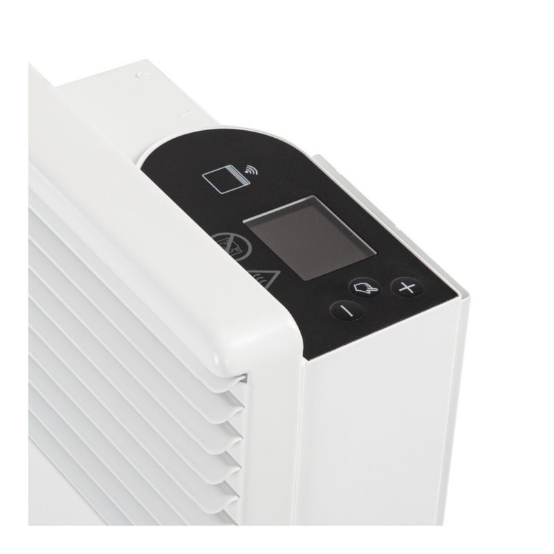 El-Radiator Konvektor 2500W Wi-Fi Hvid