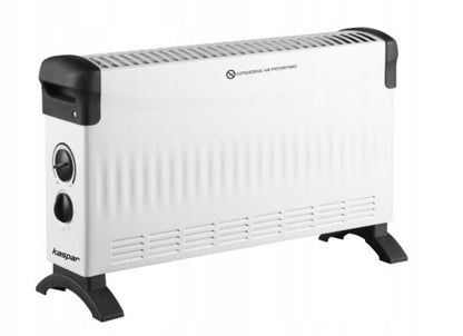 Konvektorradiator 2000W med Termostat Hvid | 5905811978478
