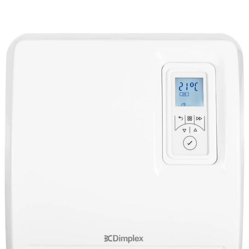 El-Konvektorradiator H260E ECO 1000W Væghængt Hvid
