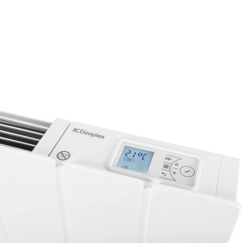 El-Radiator Konvektor 1000W Vægmonteret Hvid MFP 100E
