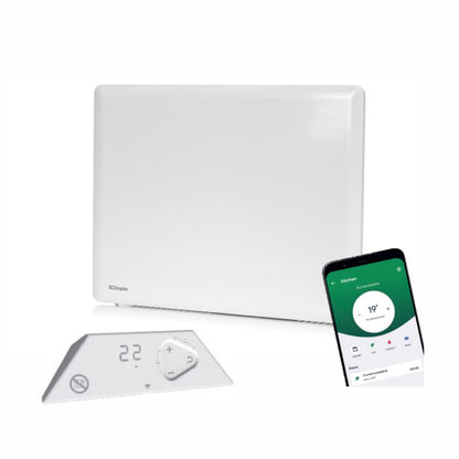 El-Radiator Konvektor 500W Wi-Fi Hvid
