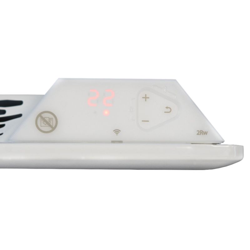El-Radiator Konvektor 500W Wi-Fi Hvid