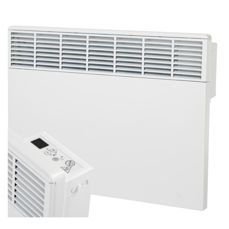 El-Konvektor BASIC D 2000W 74x44 cm Hvid IP24 | 3465700051030