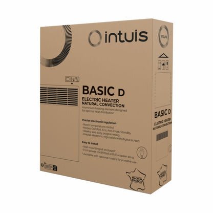 El-Konvektor BASIC D 2000W 74x44 cm Hvid IP24 | 3465700051030