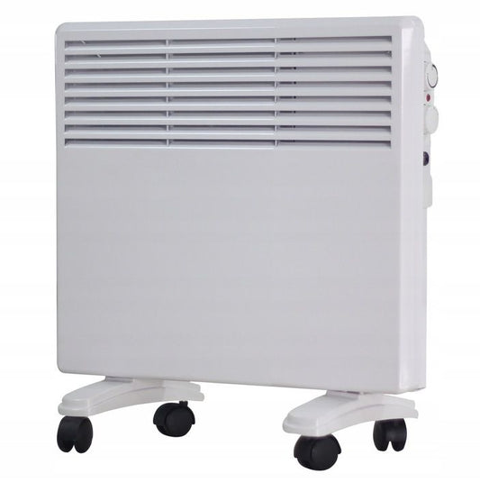 Elektrisk konvektorvarmer Kaltmann K-OK1000 10 m² 1000W hvid 1 stk.