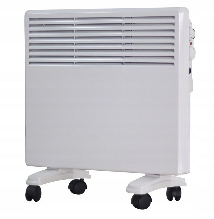 Elektrisk konvektorvarmer Kaltmann K-OK1000 10 m² 1000W hvid 1 stk.