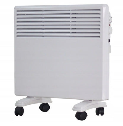 Elektrisk konvektorvarmer Kaltmann K-OK1000 10 m² 1000W hvid 1 stk.