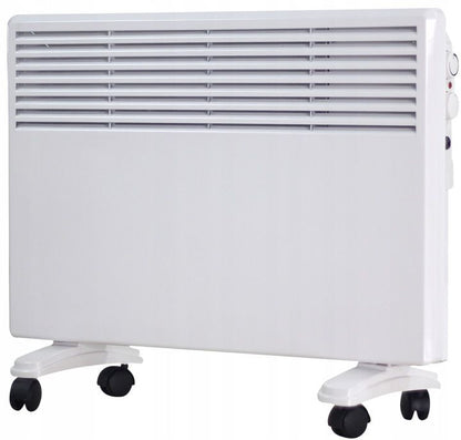 Kaltmann K-OK1500 elektrisk konvektorvarmer 1500 W til 15 m², hvid, 1 stk.