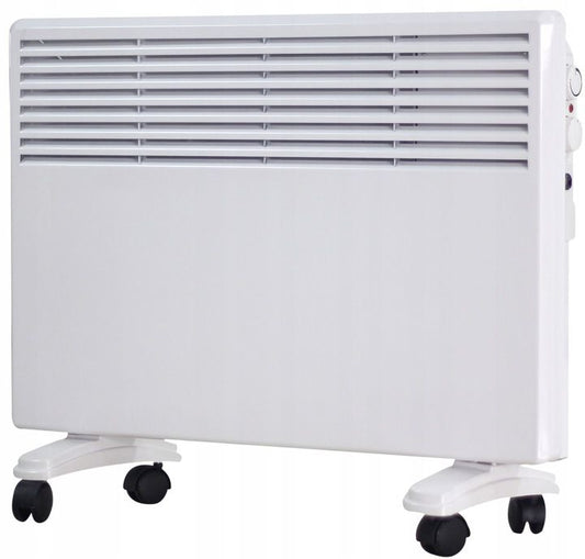 Kaltmann K-OK1500 elektrisk konvektorvarmer 1500 W til 15 m², hvid, 1 stk.