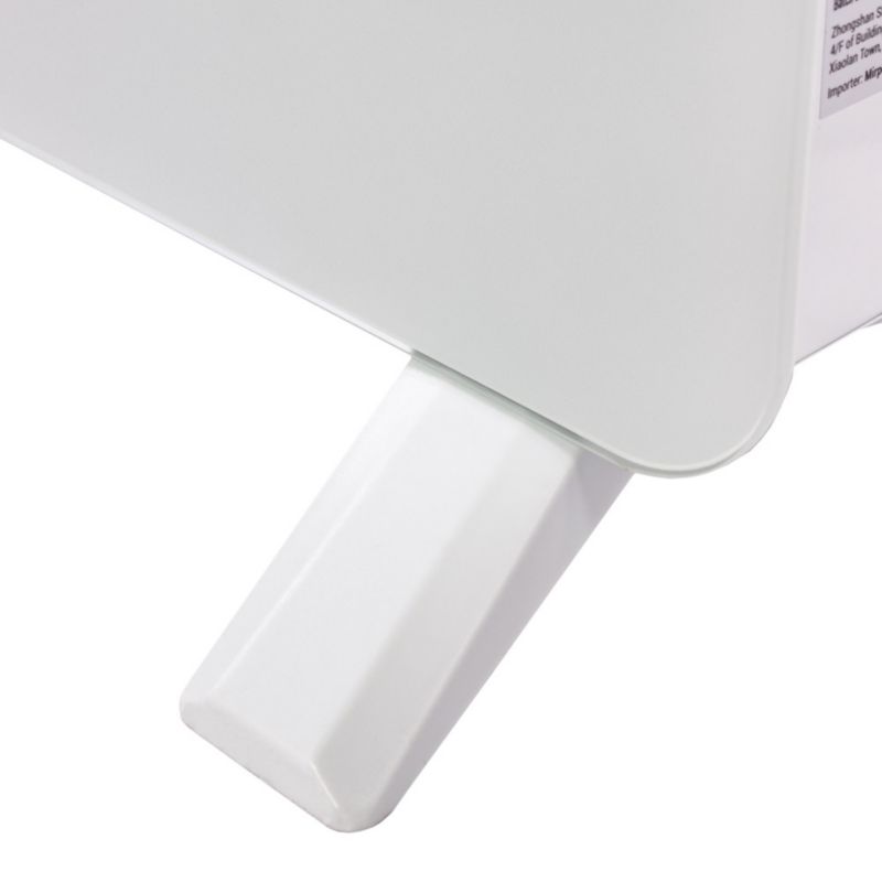 El-Konvektor 1500W Glas Hvid
