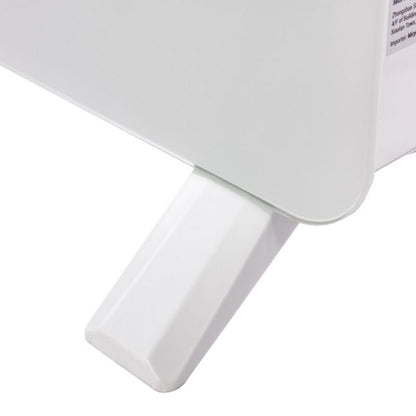 El-Konvektor 1500W Glas Hvid
