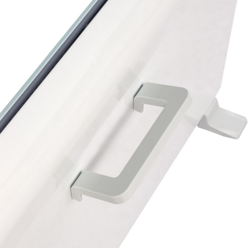 El-Konvektor 1500W Glas Hvid